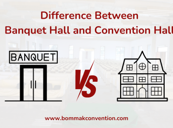 Difference between banquet hall and convention hall